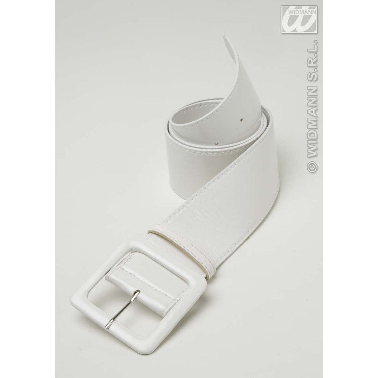 Op deze afbeelding zie je een Accessoires, van het merk Widmann. Riem Vinyl, Wit