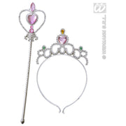 Op deze afbeelding zie je een Accessoires, van het merk Widmann. Diadeem Met Toverstaf