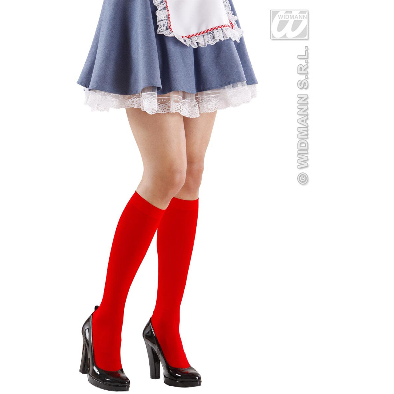Op deze afbeelding zie je een Accessoires, van het merk Widmann. Sokken Rood