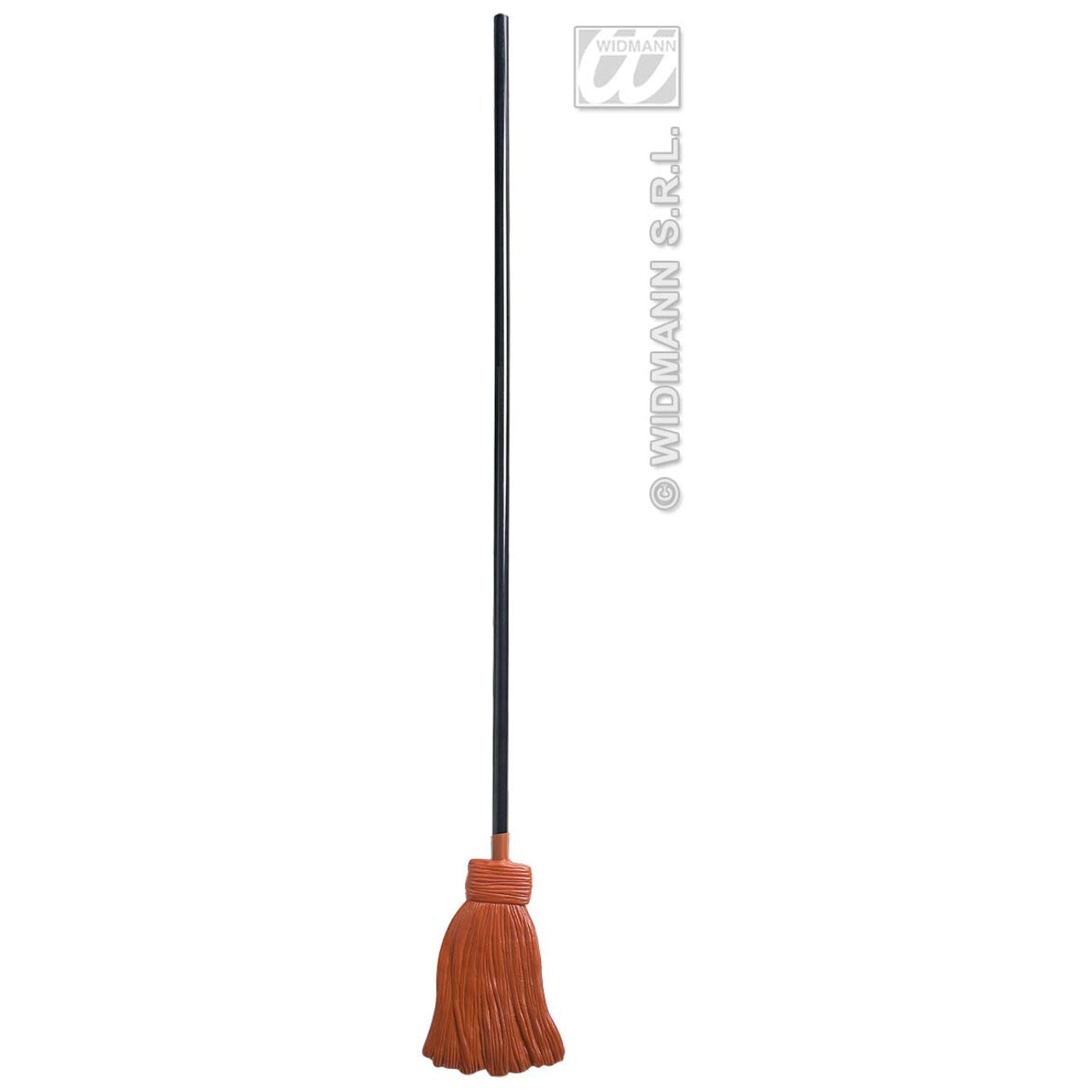 Op deze afbeelding zie je een Accessoires, van het merk Widmann. Heksenbezem Plastic 122 Centimeter
