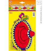 Op deze afbeelding zie je een Decoratie, van het merk Widmann. Slinger 3 Meter, Sombrero