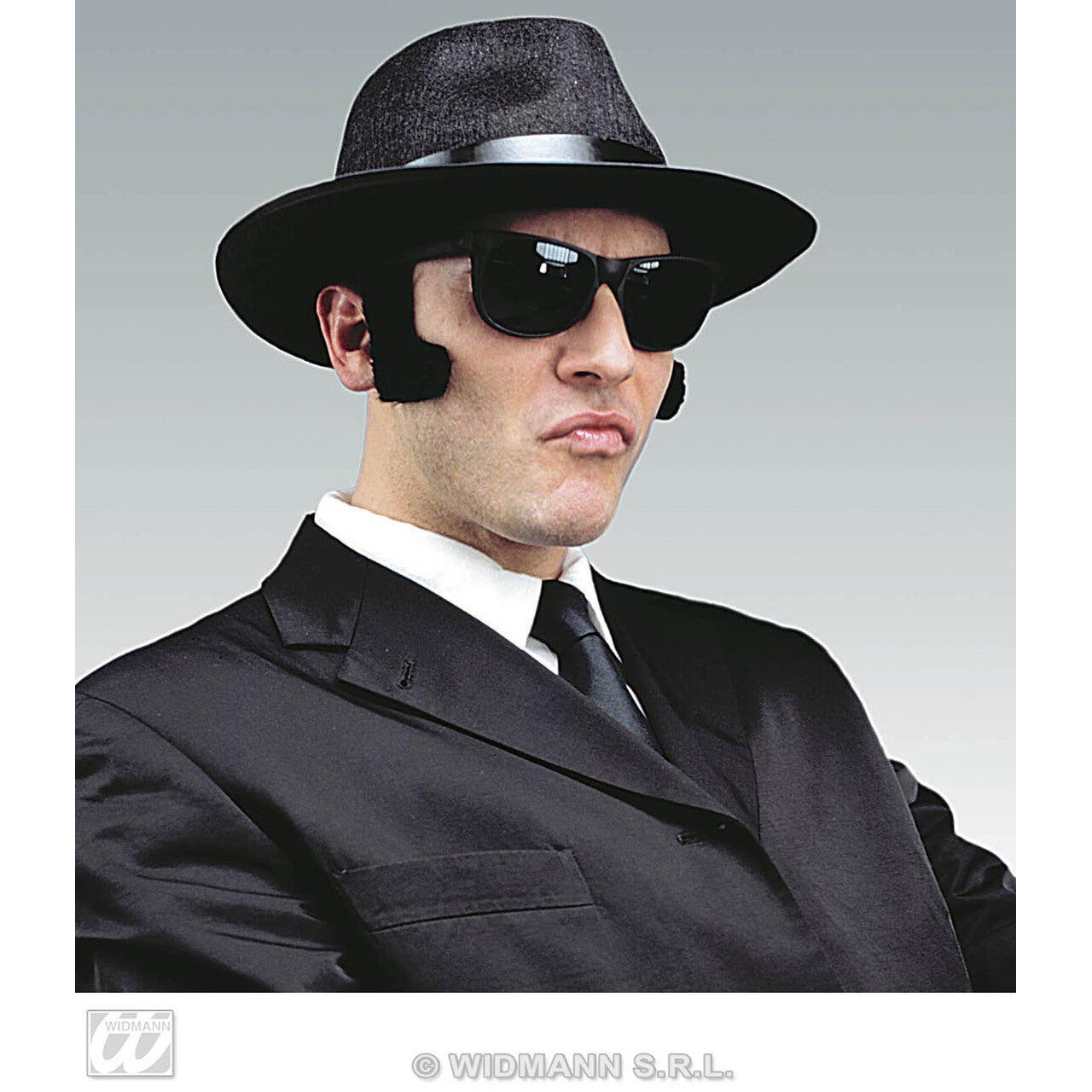 Op deze afbeelding zie je een Accessoires, van het merk Widmann. Rock & Roll Bakkebaarden