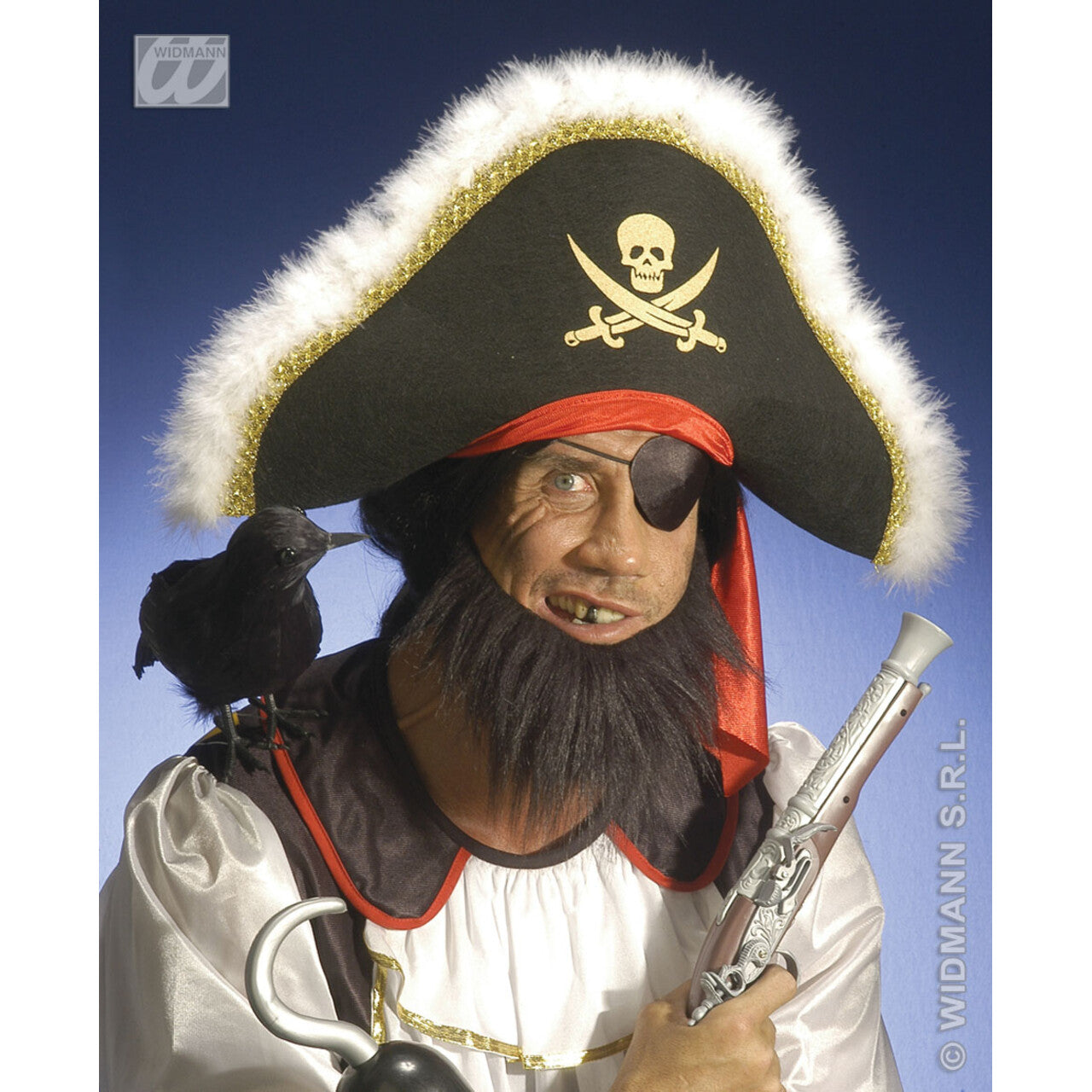 Op deze afbeelding zie je een Decoratie, van het merk Widmann. Decoratieve Kraai