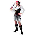Piratendame Luxe Caribbean Kostuum Vrouw