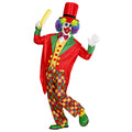 Clown Luxe Multicolour Kostuum Man
