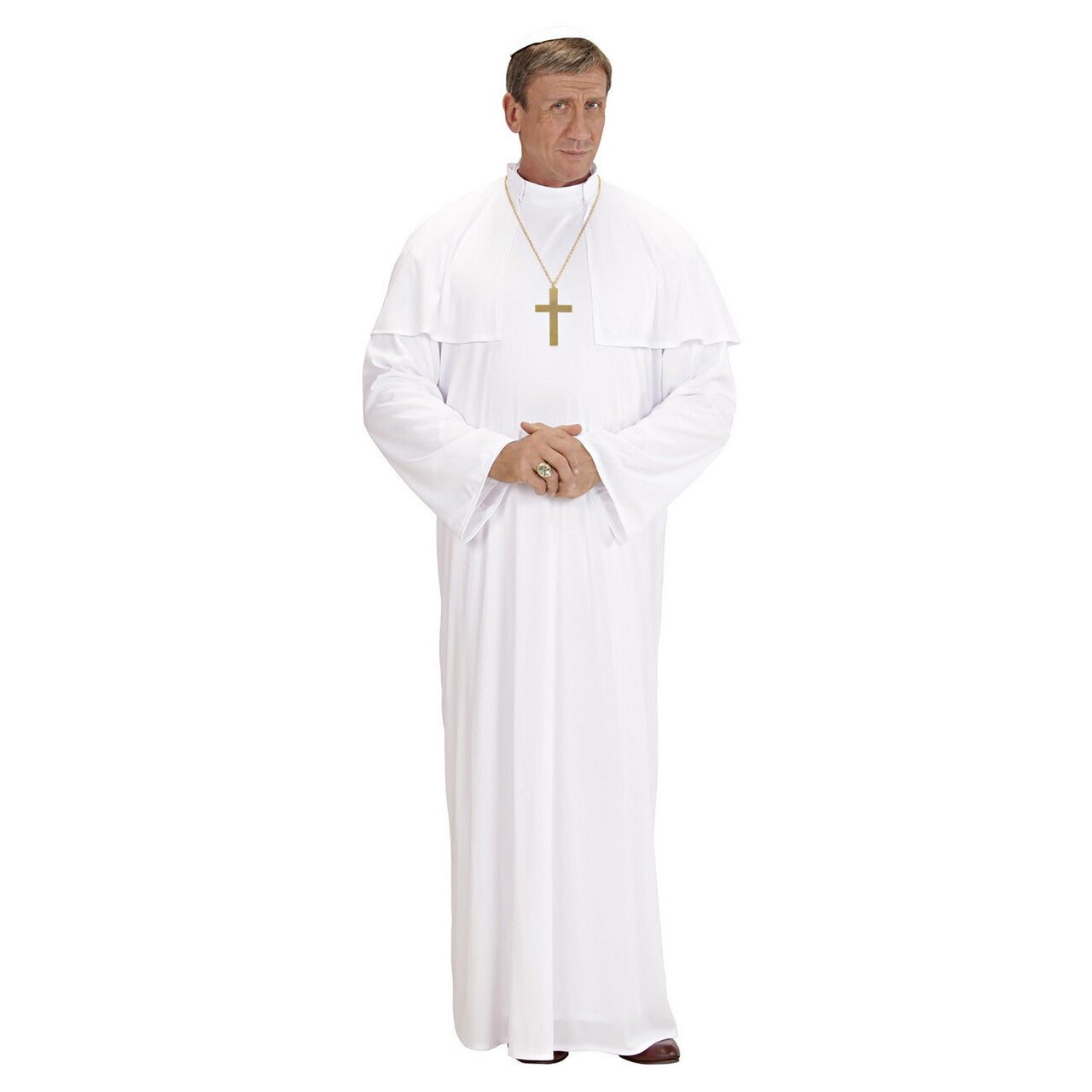 Op deze afbeelding zie je een Kostuums, van het merk Widmann. Paus Zijne Koninklijke Heiligheid Kostuum Man