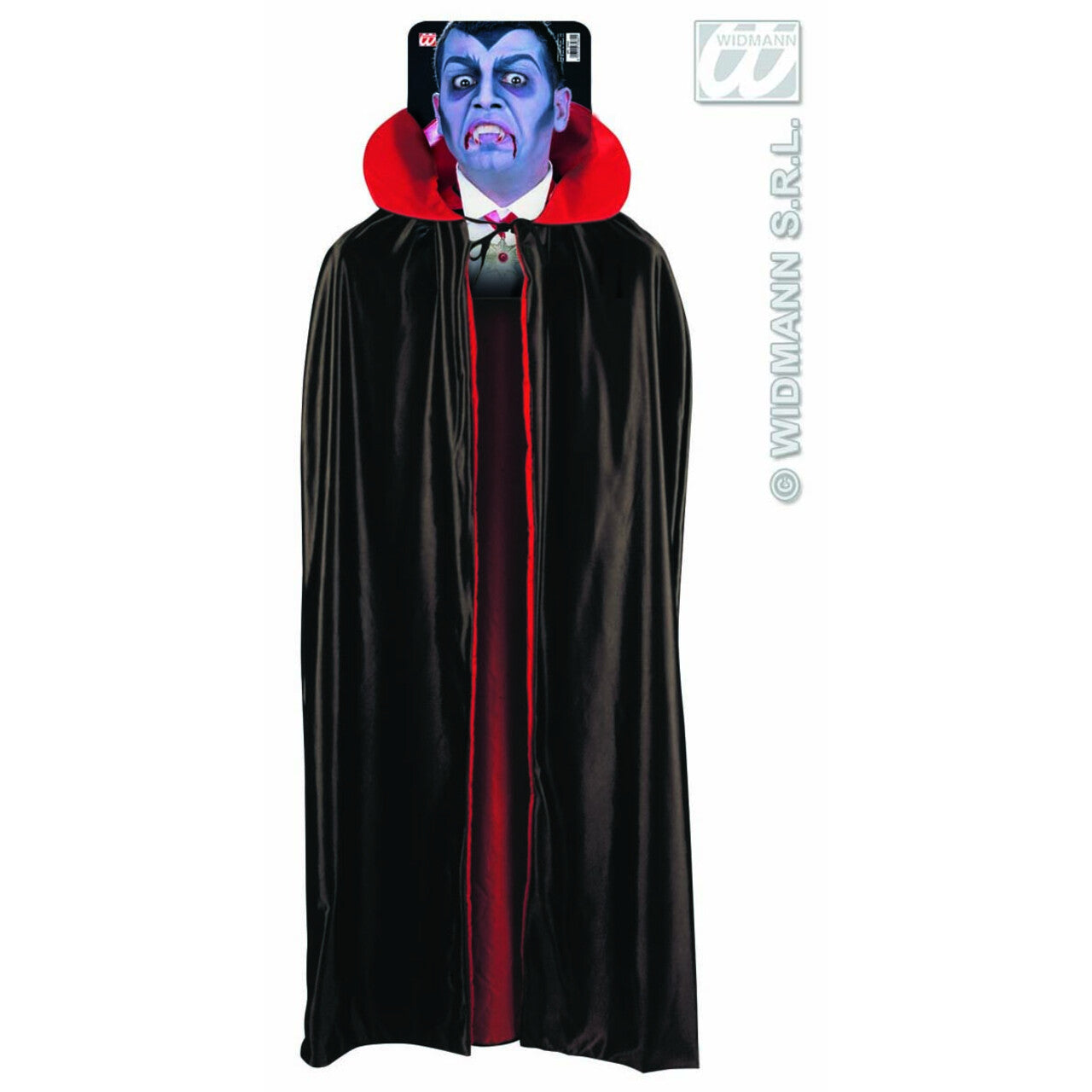 Op deze afbeelding zie je een Accessoires, van het merk Widmann. Luxe Cape Met Kraag, 135 Centimeter