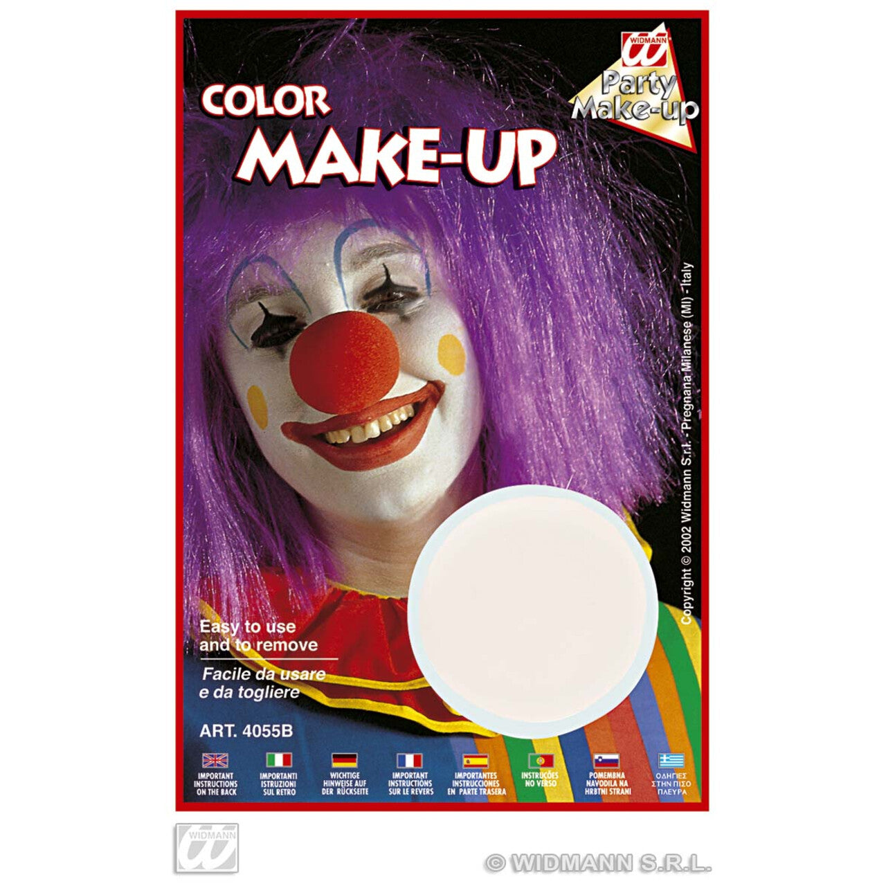 Op deze afbeelding zie je een Accessoires, van het merk Widmann. Aqua Make-Up Wit
