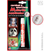 Op deze afbeelding zie je een Accessoires, van het merk Widmann. Sportfan Aanbrengstift, Wit