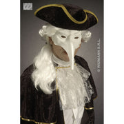 Op deze afbeelding zie je een Accessoires, van het merk Widmann. Beschilderbaar Venetie Masker