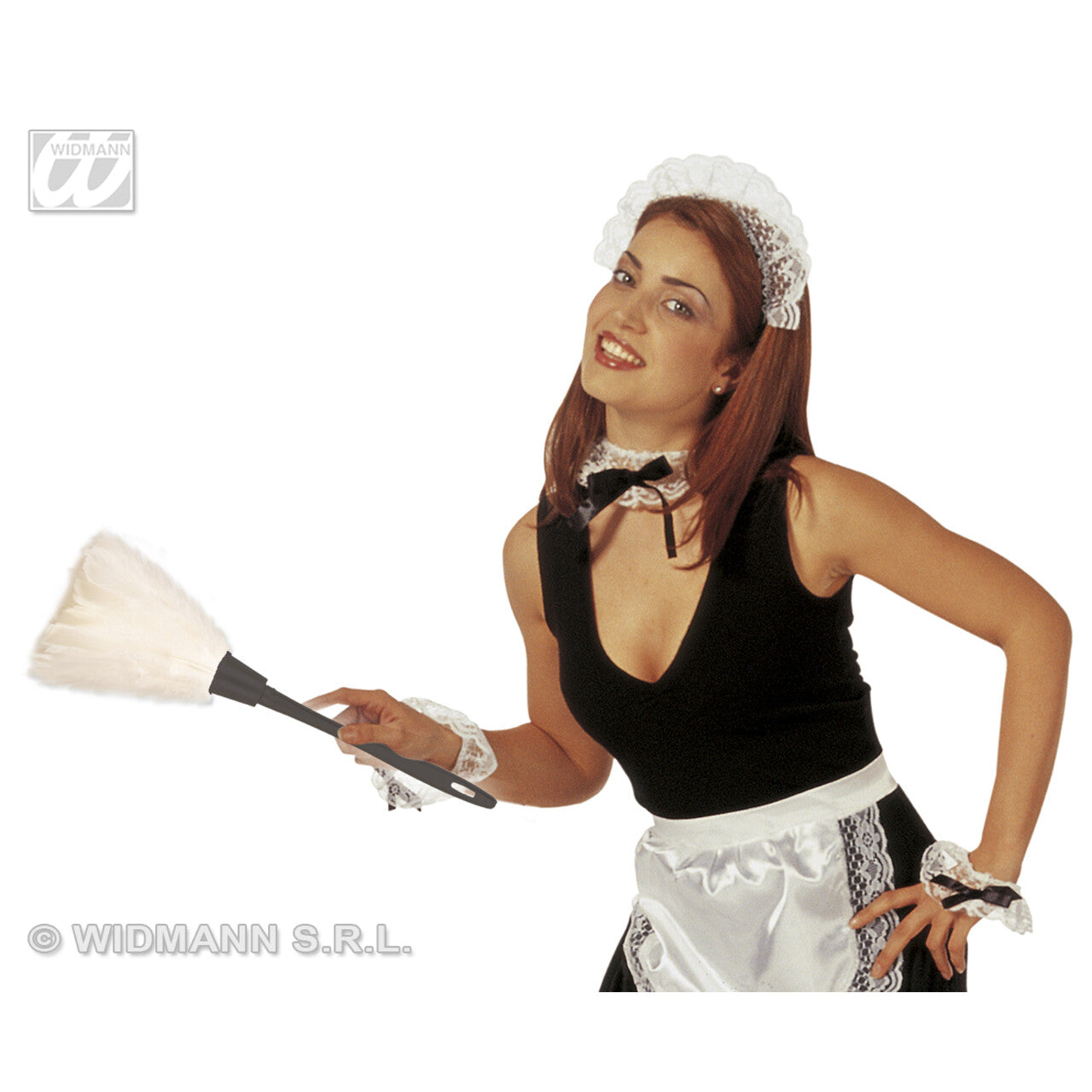 Op deze afbeelding zie je een Accessoires, van het merk Widmann. Veren Duster