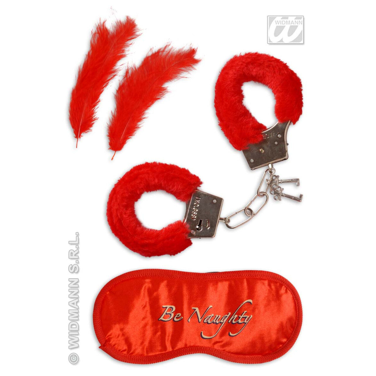 Op deze afbeelding zie je een Accessoires, van het merk Widmann. Funset Geliefden Met Blinddoek