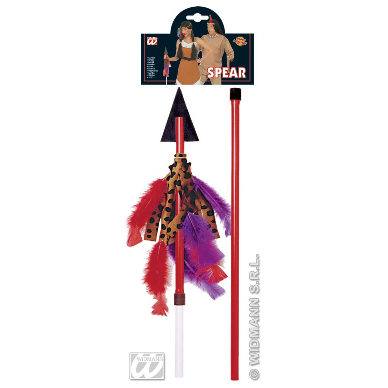 Op deze afbeelding zie je een Accessoires, van het merk Widmann. Luxe Indianenspeer