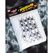 Op deze afbeelding zie je een Decoratie, van het merk Widmann. Jumbo Spinnenweb, 500 Gram Met 20 Spinnen