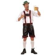Op deze afbeelding zie je een Kostuums, van het merk Widmann. Traditionele Lederhose Lederlook Man
