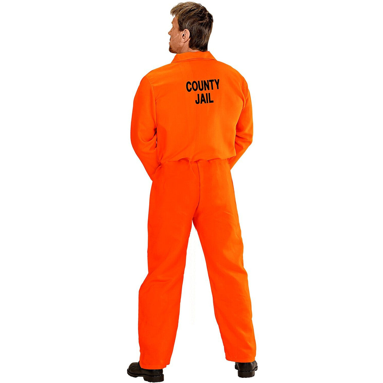 Op deze afbeelding zie je een Kostuums, van het merk Widmann. Gevangene Oranje Kostuum Man