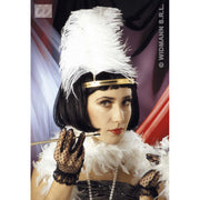 Op deze afbeelding zie je een Accessoires, van het merk Widmann. Pruik, Charleston