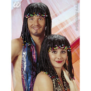 Op deze afbeelding zie je een Accessoires, van het merk Widmann. Pruik, Reggae