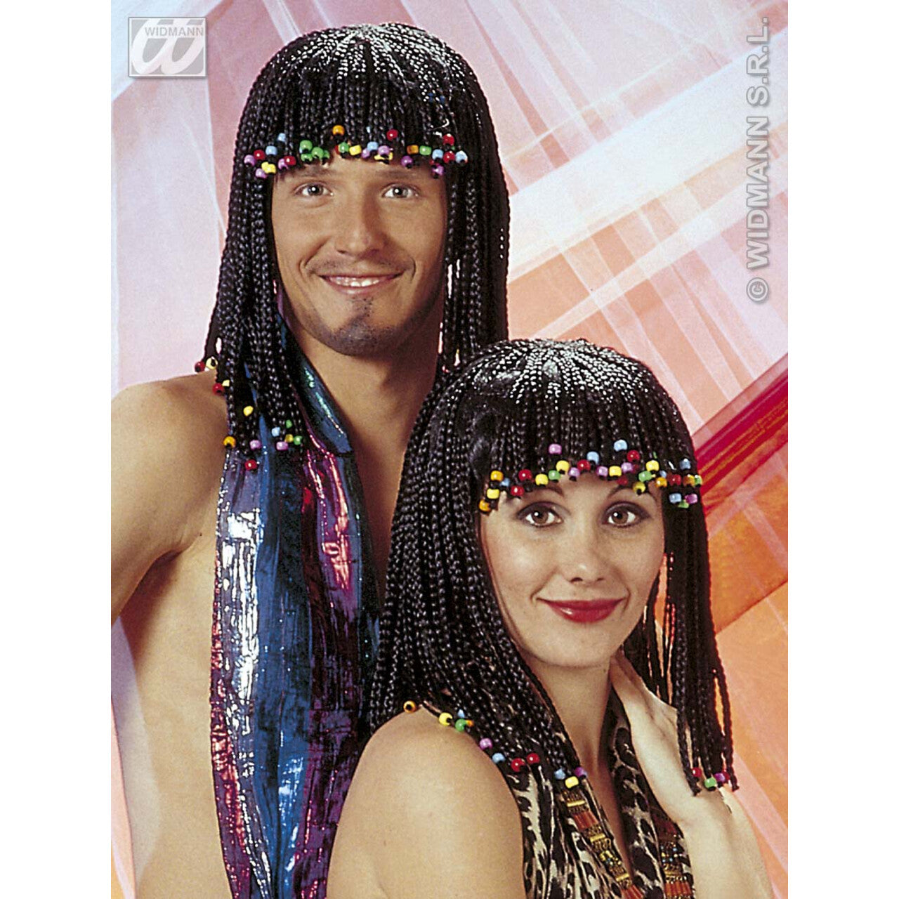 Op deze afbeelding zie je een Accessoires, van het merk Widmann. Pruik, Reggae