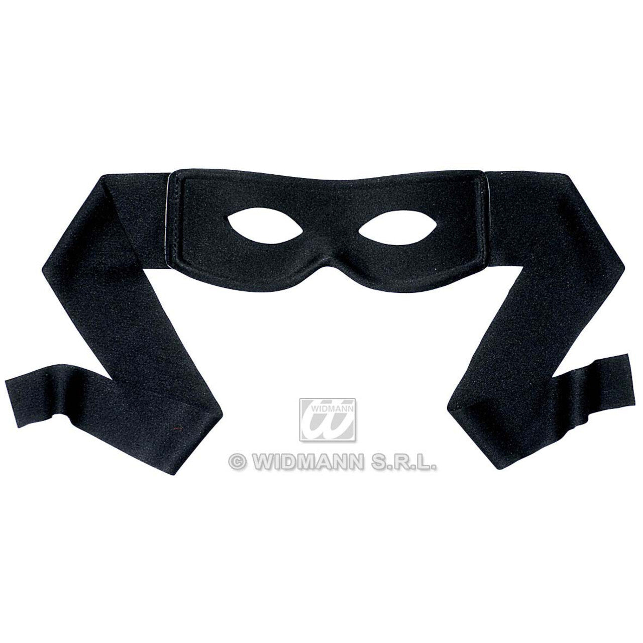 Op deze afbeelding zie je een Accessoires, van het merk Widmann. Oogmasker Zwarte Ruiter