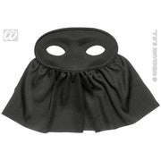 Op deze afbeelding zie je een Accessoires, van het merk Widmann. Oogmasker Zwart Met Sluier
