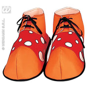 Op deze afbeelding zie je een Accessoires, van het merk Widmann. Malle Clownsschoenen Rood