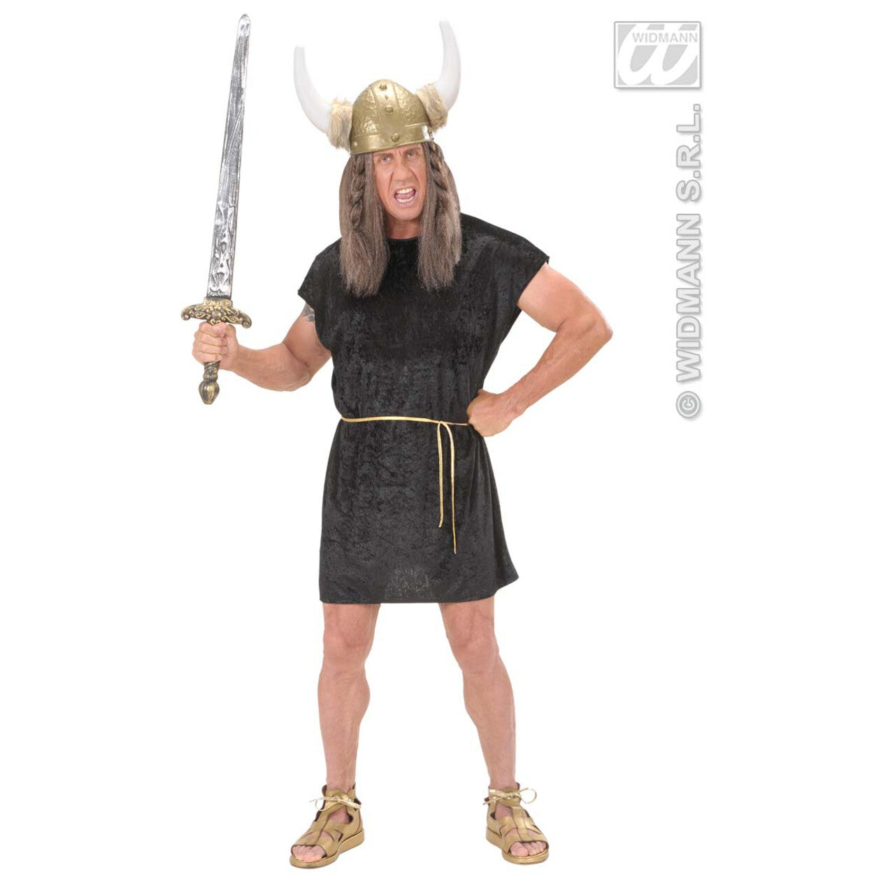 Op deze afbeelding zie je een Accessoires, van het merk Widmann. Zwaard Excalibur