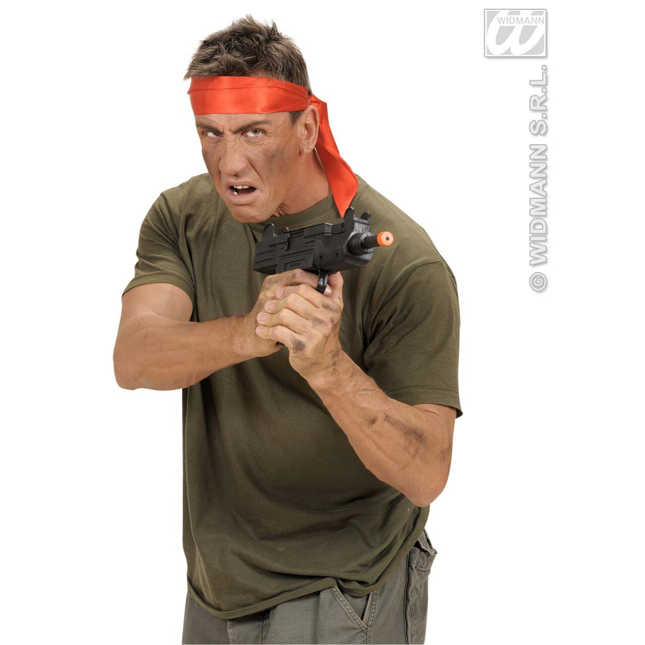 Op deze afbeelding zie je een Accessoires, van het merk Widmann. Machinegeweer