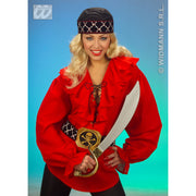 Op deze afbeelding zie je een Accessoires, van het merk Widmann. Bandana Piraat, Luxe
