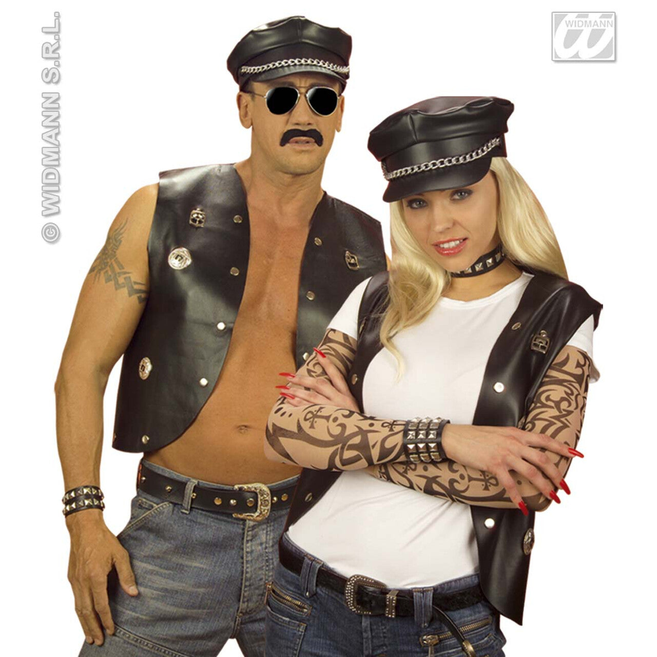 Op deze afbeelding zie je een Accessoires, van het merk Widmann. Spijkerriem