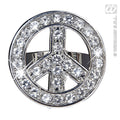 Peace And Love Ring Strass