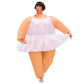 Opblaasbaar Ballet Chubby Dancer Kostuum Man
