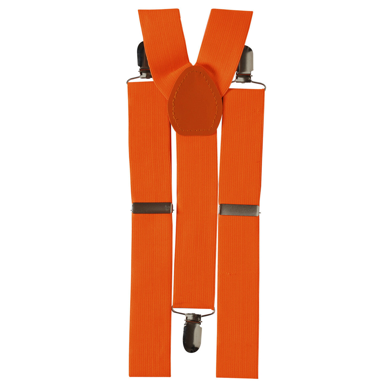 Op deze afbeelding zie je een Accessoires, van het merk Widmann. Klassieke Bretels, Neon Oranje
