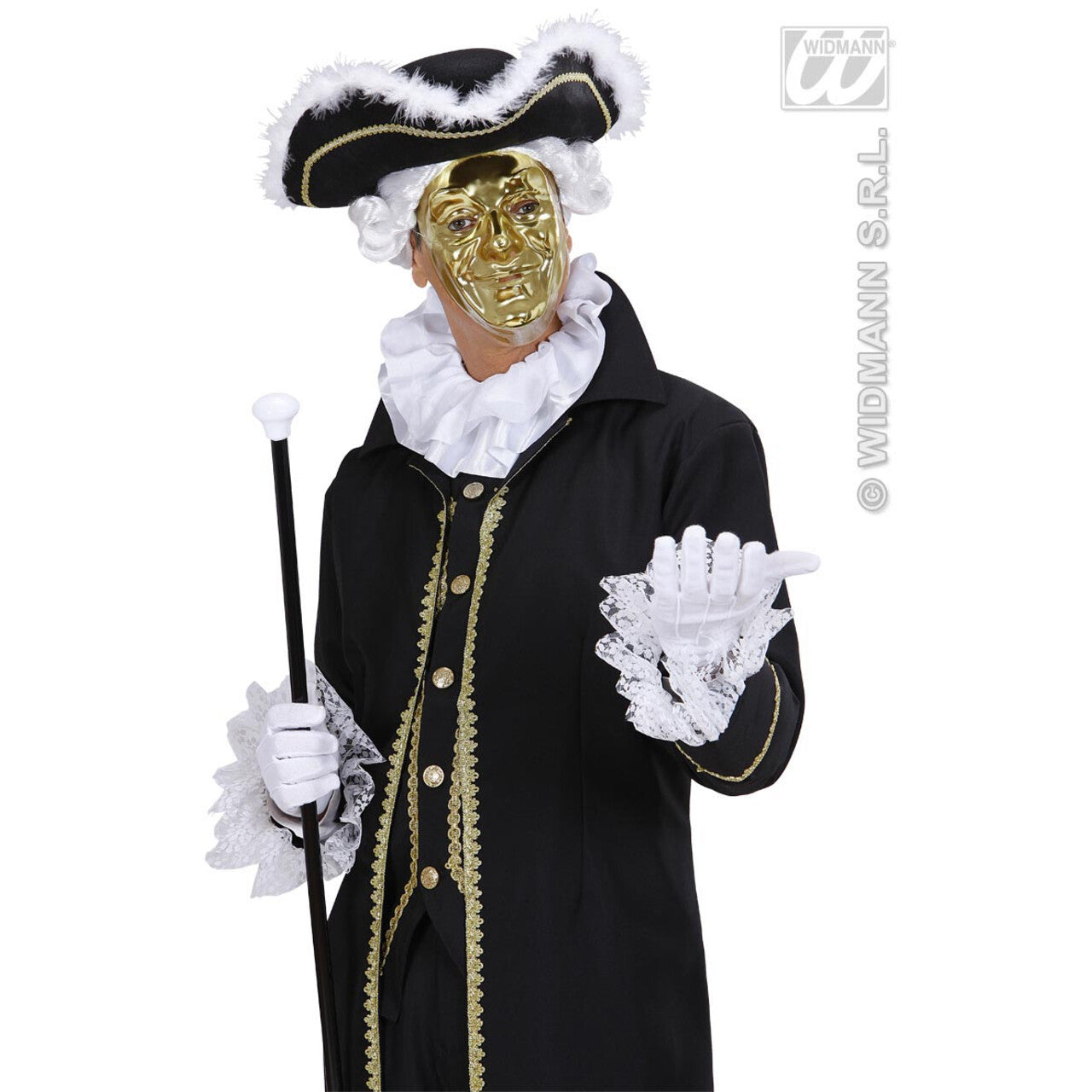 Op deze afbeelding zie je een Accessoires, van het merk Widmann. Choker Satijn