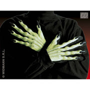 Op deze afbeelding zie je een Accessoires, van het merk Widmann. Handschoenen Heks 3d