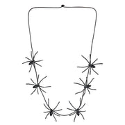 Op deze afbeelding zie je een Accessoires, van het merk Widmann. Ketting Spinnen 60 Centimeter