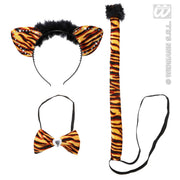 Op deze afbeelding zie je een Accessoires, van het merk Widmann. Verkleedset Tijger