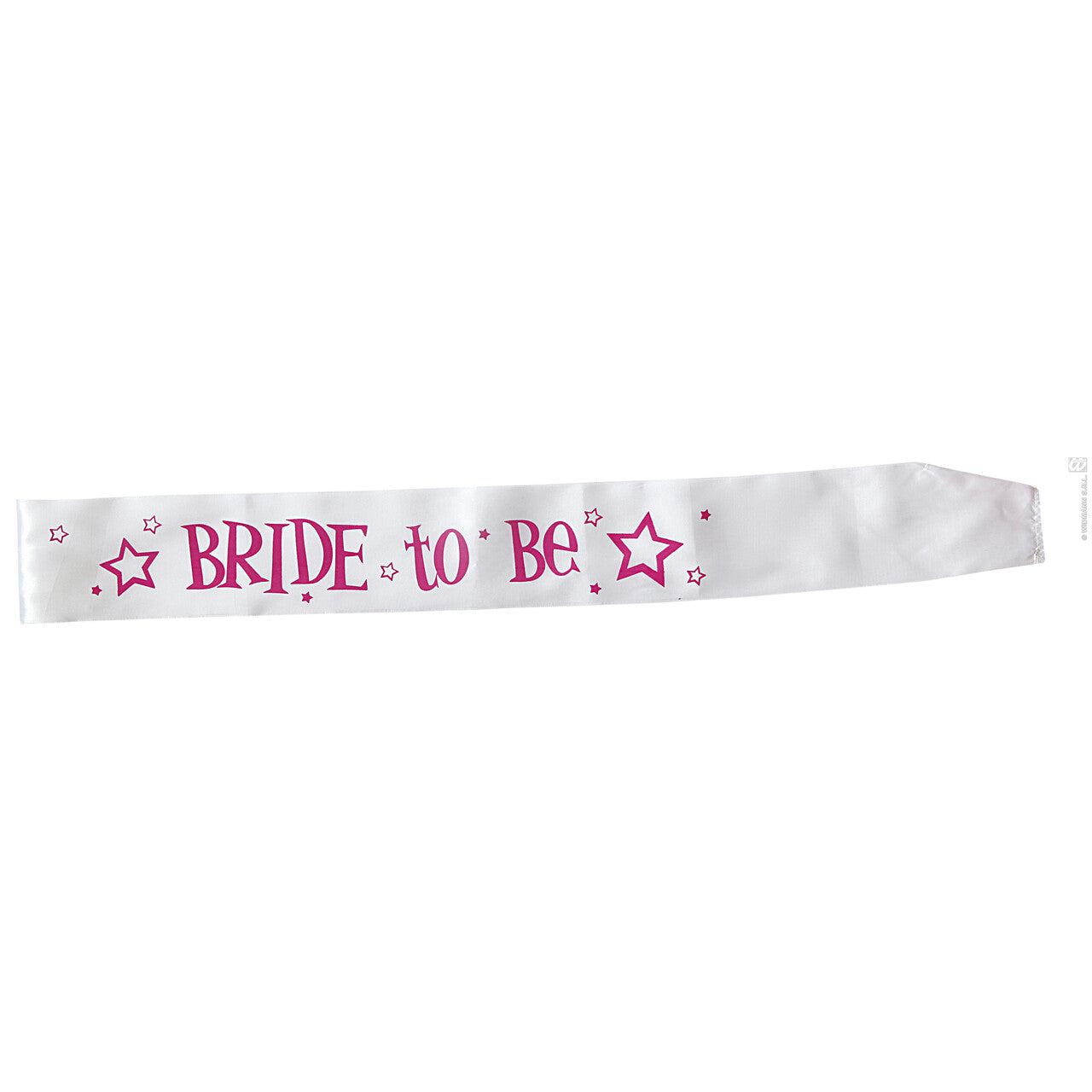 Op deze afbeelding zie je een Accessoires, van het merk Widmann. Sjerp Satijn Bride To Be