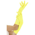 Handschoen Lang Neon, Geel