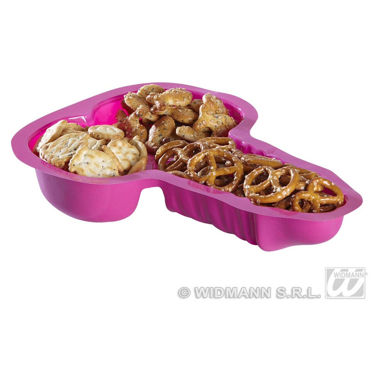 Op deze afbeelding zie je een Decoratie, van het merk Widmann. Set Van 2 Piemel Schaaltjes