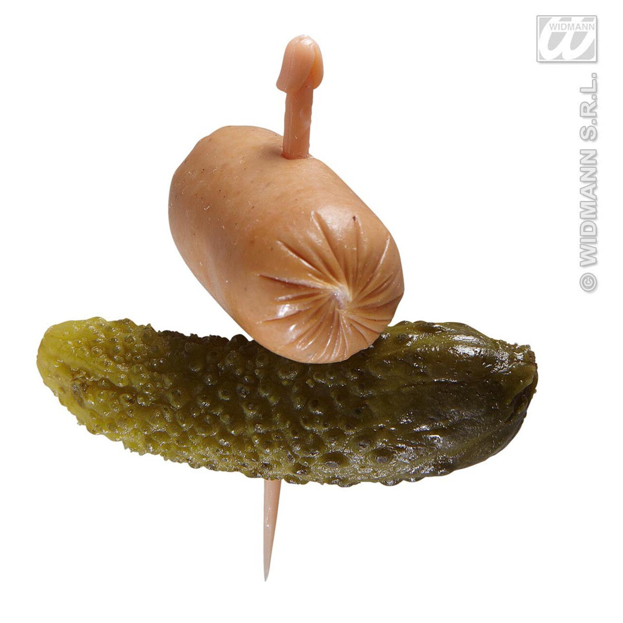 Op deze afbeelding zie je een Accessoires, van het merk Widmann. Tandenstoker Piemel