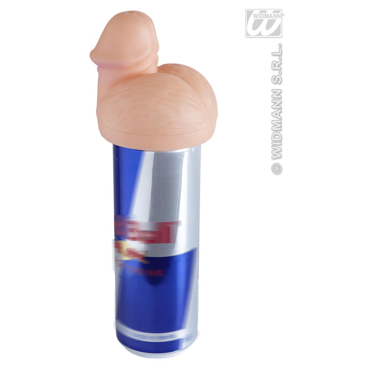 Op deze afbeelding zie je een Accessoires, van het merk Widmann. Piemel Voor Op Blikje