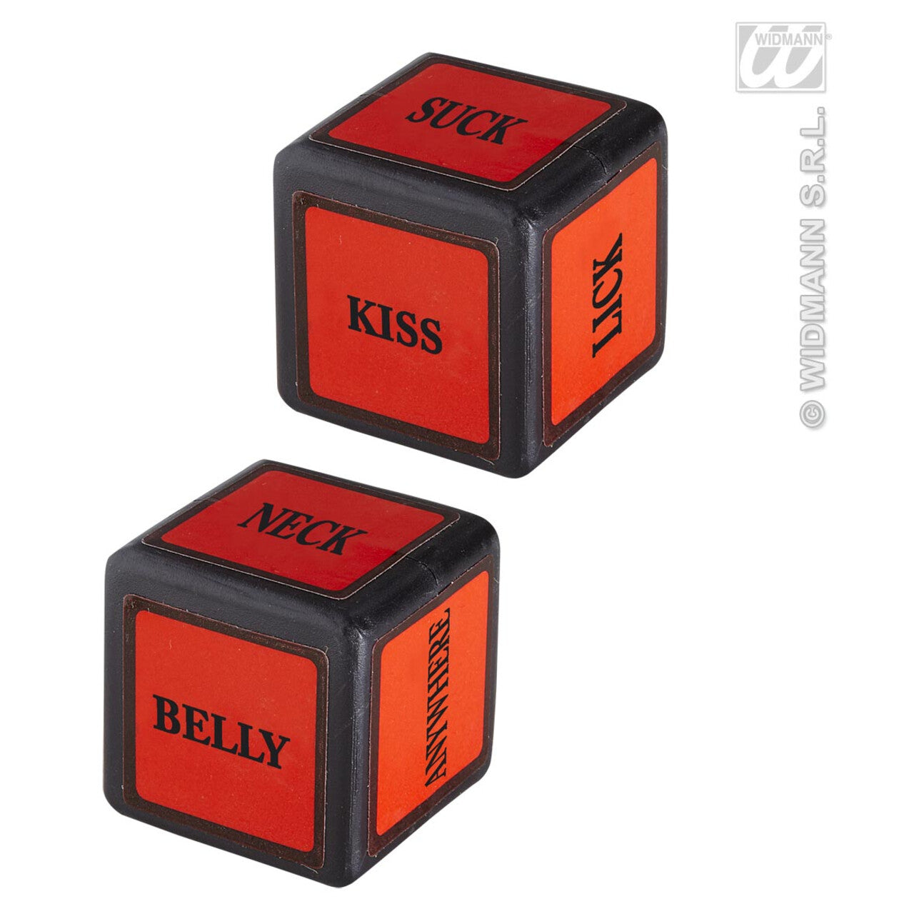 Op deze afbeelding zie je een Accessoires, van het merk Widmann. Dobbelstenen Sex Spel