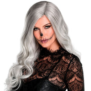 Op deze afbeelding zie je een Accessoires, van het merk Widmann. Halloween Vogue Pruik