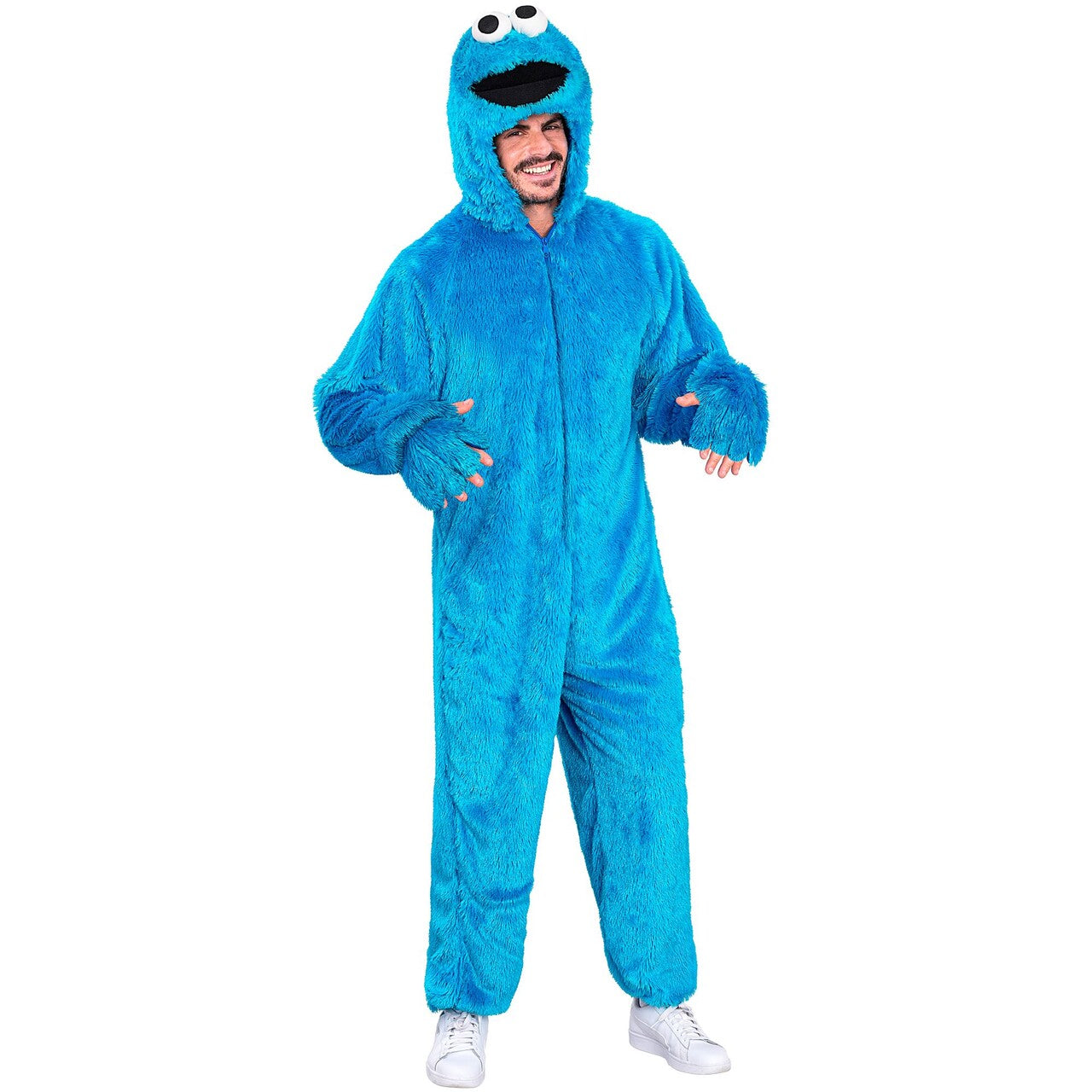 Op deze afbeelding zie je een Kostuums, van het merk Widmann. Sweet Koekie Koekiemonster Kostuum