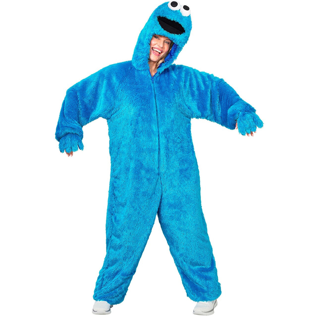 Op deze afbeelding zie je een Kostuums, van het merk Widmann. Sweet Koekie Koekiemonster Kostuum