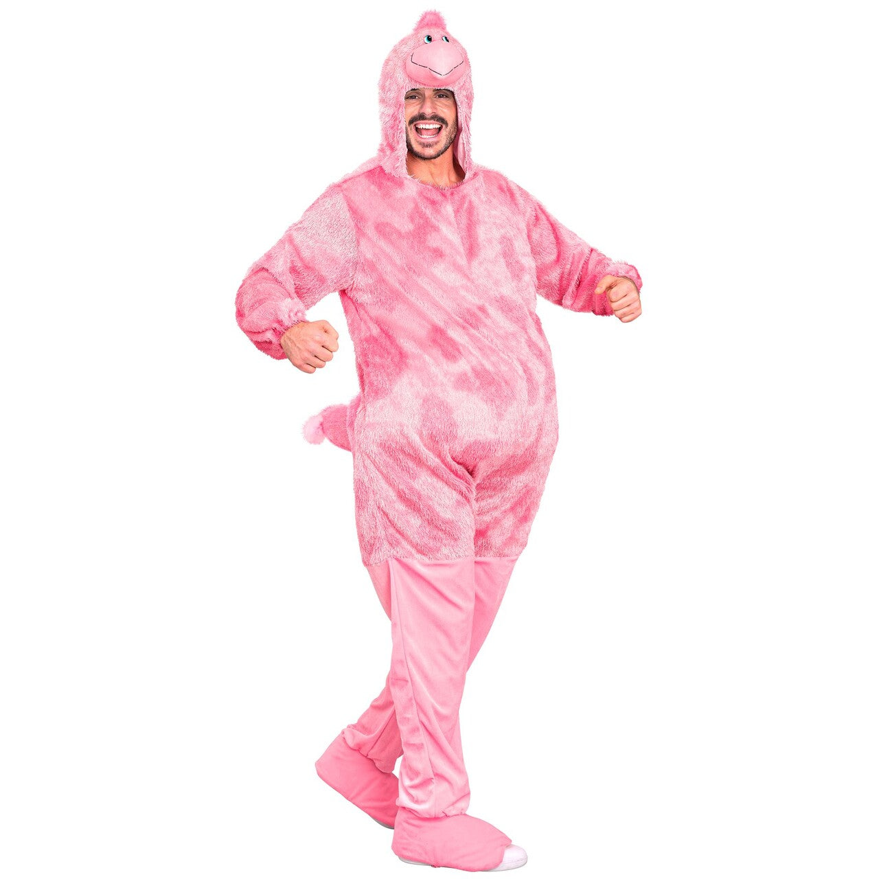 Op deze afbeelding zie je een Kostuums, van het merk Widmann. Funny Flamingo Kostuum
