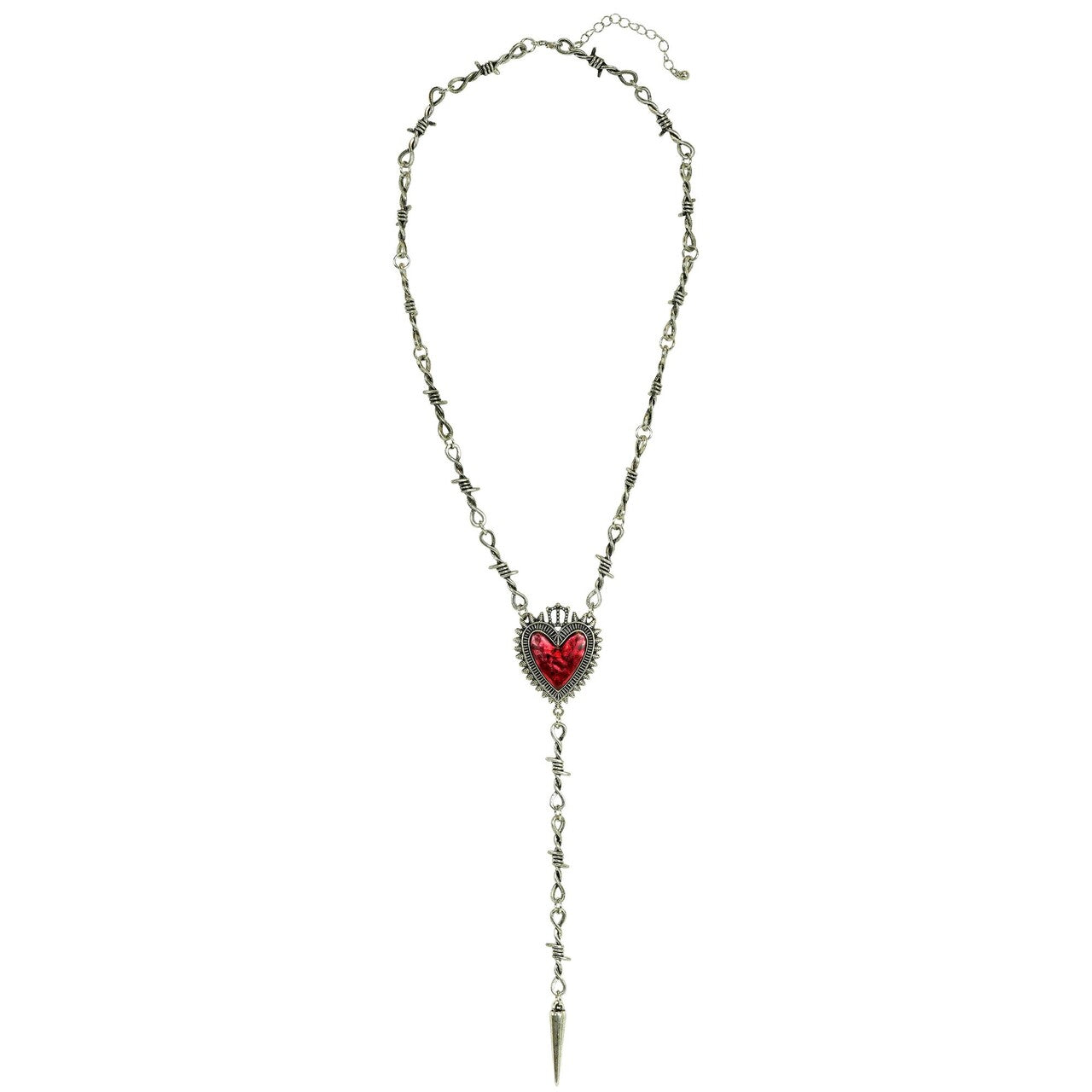 Op deze afbeelding zie je een Accessoires, van het merk Widmann. Dark Romance Ketting