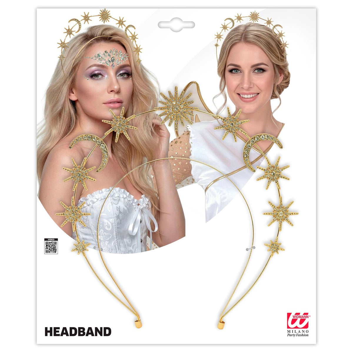 Op deze afbeelding zie je een Accessoires, van het merk Widmann. Tiara Mystical
