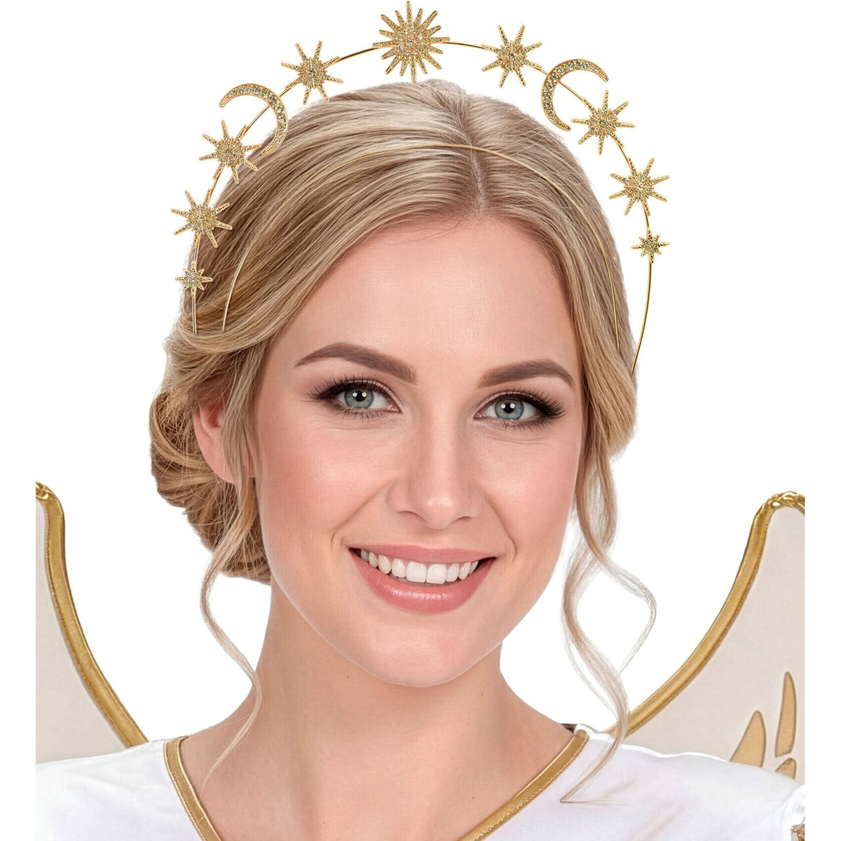 Op deze afbeelding zie je een Accessoires, van het merk Widmann. Tiara Mystical